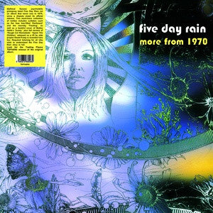 Image of Front Cover of LP - VG+/VG+ - FIVE DAY RAIN, More From 1970 (Trading Places; TDP54093, UK 2023), A couple of hairlines, Still In Opened Shrinkwrap With Hype Sticker,  - 1146417S
