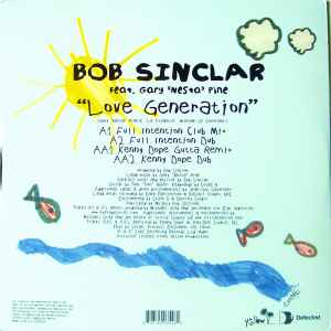 Image of Back Cover of 12" - VG/G+ - BOB SINCLAR FEAT. GARY 'NESTA' PINE*, Love Generation (Remixes) (Defected; DFTD111R, UK 2005), Very close to VG, light marks and storage marks only.,  - 1216011C