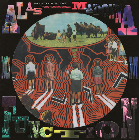 Image of Front Cover of LP - EX/EX - NURSE WITH WOUND, Alas The Madonna Does Not Function (United Dirter; DPROMPD161, UK 2022 Reissue, Die Cut Sleeve, Picture Disc), SEALED,  - 1246008S