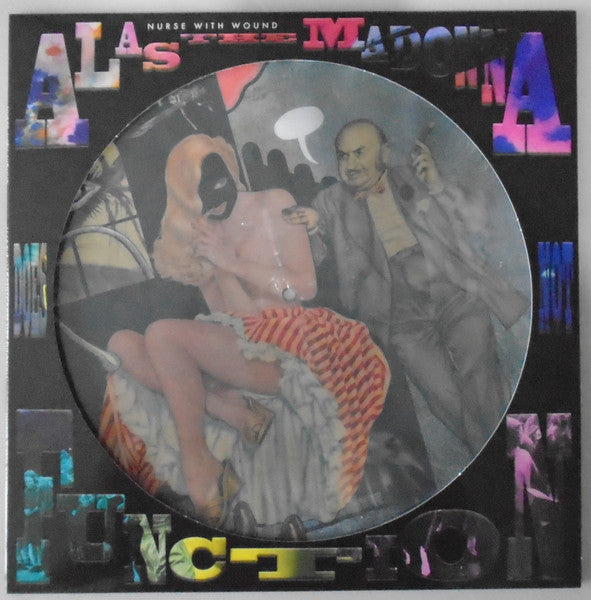 Image of Back Cover of LP - EX/EX - NURSE WITH WOUND, Alas The Madonna Does Not Function (United Dirter; DPROMPD161, UK 2022 Reissue, Die Cut Sleeve, Picture Disc), SEALED,  - 1246008S
