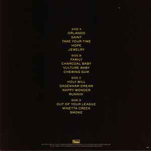 Image of Back Cover of 2xLP - VG/VG+ - BLOOD ORANGE, Negro Swan (Domino; WIGLP421X, Europe 2018, 2 Inners, Orange Vinyl), Creased Edges,  - 1246013S