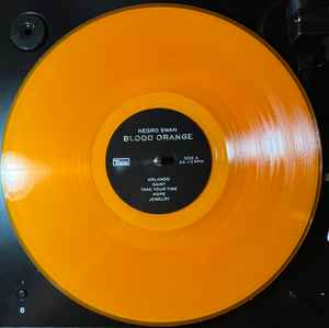 Image of Label Cover of 2xLP - VG/VG+ - BLOOD ORANGE, Negro Swan (Domino; WIGLP421X, Europe 2018, 2 Inners, Orange Vinyl), Creased Edges,  - 1246013S