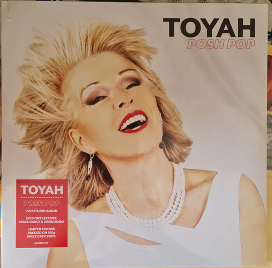 Image of Front Cover of LP - VG/VG - TOYAH, Posh Pop (Demon Records; DEMREC905, Europe 2021, Inner, Space Grey Vinyl), Strong VG,  - 1126331E