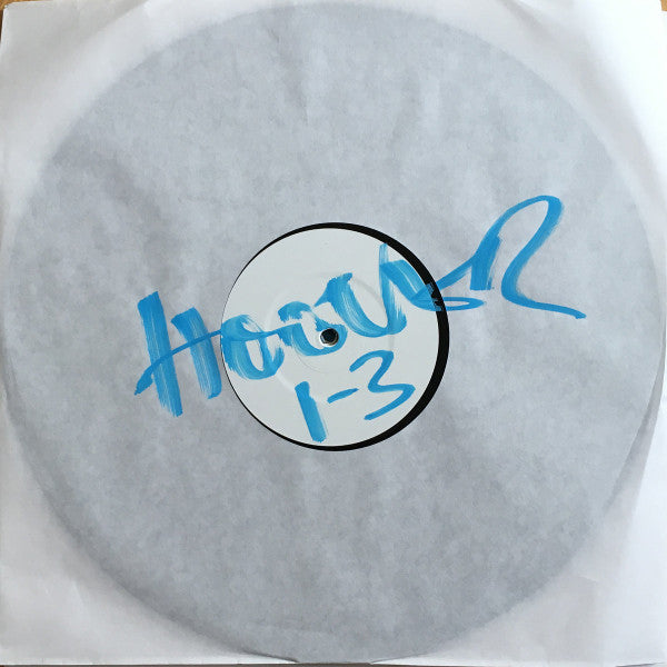 Image of Front Cover of 12" EP - VG/VG - HOOVER1, Hoover 1-3 (Hoover; HOOVER 1-3, Germany 2019, White Label - Painted, Painted Die Cut Inner Sleeve), Faint hairlines, strong VG., A		HOOVER1-3A	5:21B1		HOOVER1-3B	5:08 - 1216021C