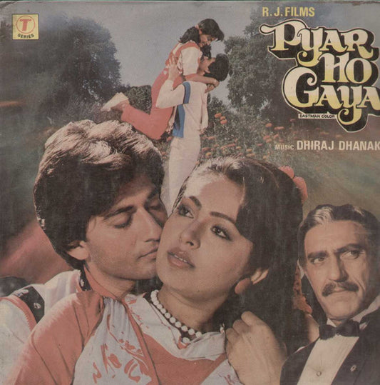 Image of Front Cover of LP - VG/G+ - DHIRAJ DHANAK, Pyar Ho Gaya (T-Series; SFLP-1081, India 1985, Laminated Sleeve), ,  - 1226035E