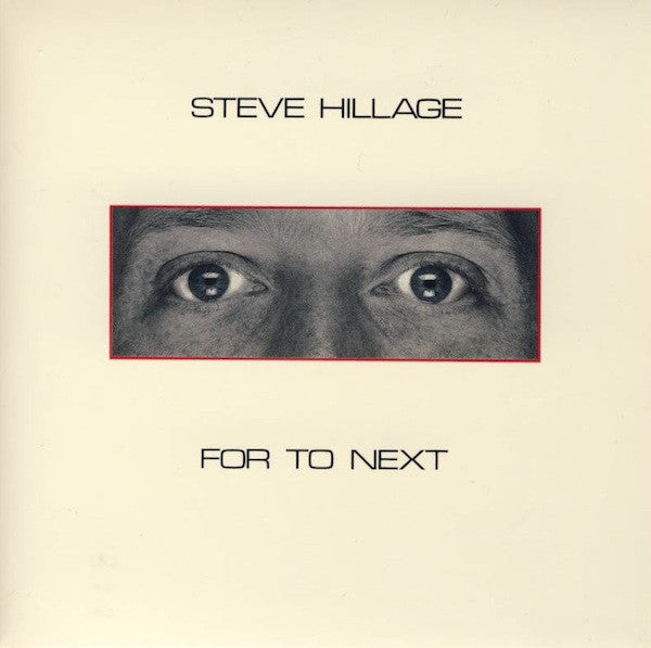 Image of Front Cover of CD - VG+/VG+ - STEVE HILLAGE, For To Next / And Not Or (Virgin; VJCP-68805, Japan 2007, Card Sleeve, Remastered), With Obi,  - 1236016E