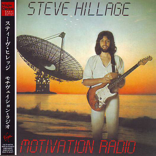 Image of Front Cover of CD - VG+/VG+ - STEVE HILLAGE, Motivation Radio (Virgin; VJCP-68794, Japan 2007, Card Sleeve), With Obi,  - 1236017E
