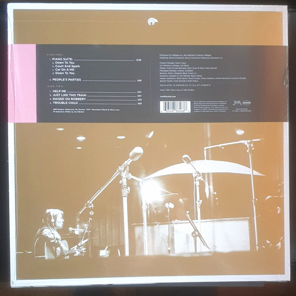 Image of Back Cover of LP - NEW/NEW - JONI MITCHELL, Court And Spark Demos (Rhino Records; R1 712517, Worldwide 2023, RSD 2023), ,  - 1236063E