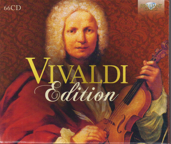 Image of Front Cover of 66xLP - VG+/VG+ - ANTONIOANTONIO VIVALDI, Vivaldi Edition (Brilliant Classics; 94840, Europe 2014, Box Set), ,  - 1236055E