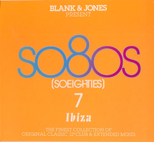 Image of Front Cover of 3xCD - VG/VG+ - BLANK & JONES, So80s (Soeighties) 7 (Ibiza) (Soundcolours; SC0333, Europe 2012, Triple Digipak, Booklet), Opened Instore.,  - 2716523C