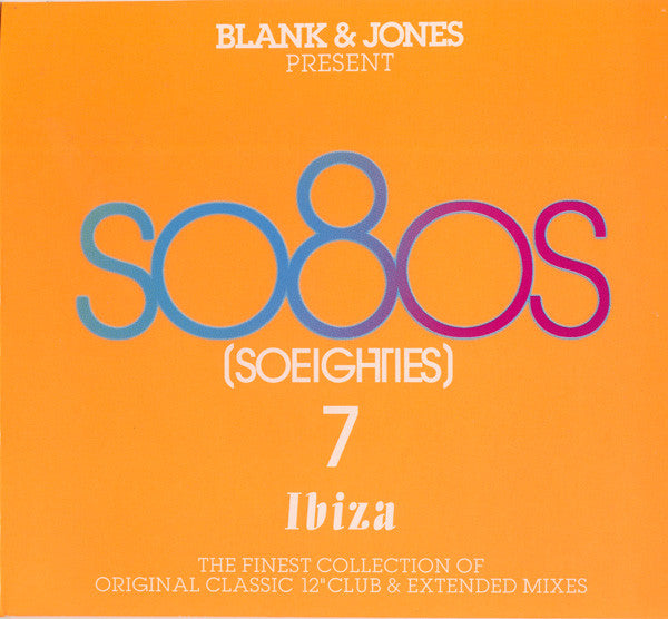 Image of Front Cover of 3xCD - VG+/M - BLANK & JONES, So80s (Soeighties) 7 (Ibiza) (Soundcolours; SC0333, Europe 2012, Triple Digipak, Booklet), ,  - 2056324S