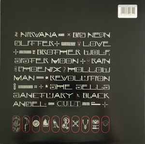 Image of Back Cover of LP - VG/G+ - THE CULT, Love (Beggars Banquet; BEG A 65, UK 1985, Non-Embossed Gatefold Sleeve, Inner, MT Runouts), Light marks.,  - 2416460C