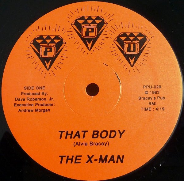 Image of Label Cover of LP - /VG+ - THE X-MAN, That Body (Peoples Potential Unlimited ; PPU-029, US 2011), comes with insert,  - 1246392S
