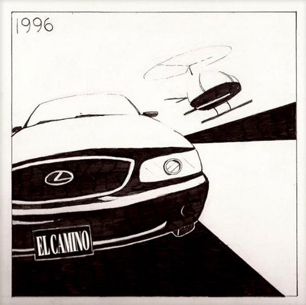 Image of Front Cover of 12" - VG/VG - EL CAMINO, 96 (Frank's Vinyl Records; FVR-006, Italy 2019, Sticker), ,  - 1826086E
