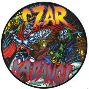 Image of Back Cover of 10" - VG+/VG+ - CZARFACE FEATURING MF DOOM, Ka-Bang! (Brick Records; BRK-154-10, US 2015, Stickered Plastic Sleeve, Picture Disc), Light wear only!,  - 3016394C