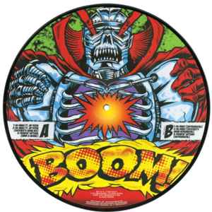 Image of Label Cover of 10" - VG+/VG+ - CZARFACE FEATURING MF DOOM, Ka-Bang! (Brick Records; BRK-154-10, US 2015, Stickered Plastic Sleeve, Picture Disc), Light wear only!,  - 3016394C