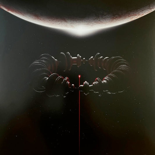 Image of Front Cover of LP - NEW/NEW - MUSE, The Wow! Signal (Warner Bros; 5026854665771, UK 2026, Inner, Translucent Red/Grey Galaxy Marble Vinyl, Indie Exclusive), , Muse are a culturally-attuned, genre-defying band who channel the anxieties of each era technology, power, rebellion, and identity into maximalist, stadium-ready rock that evolves with the times while staying unmistakably Muse. Kicking off with new single  Be With You,  this next era of Muse is rooted in electronic experimentation and an in