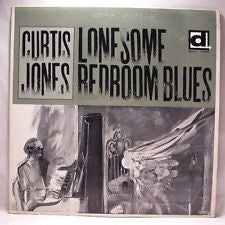 Image of Front Cover of LP - VG/VG - CURTIS JONES, Lonesome Bedroom Blues (Delmar Records ; DL-605, US 1962, Mono, "SAMPLE - NOT FOR SALE" Stamped On Rear Sleeve And Labels), Ring Wear, Writing On Rear Sleeve,  - 1226227E