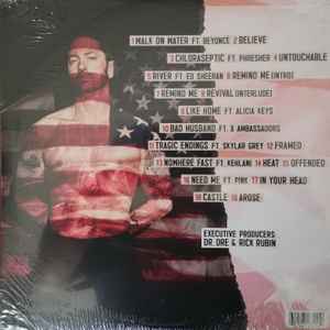 Image of Back Cover of 2xLP - EX/EX - EMINEM, Revival (Shady Records; B0027762-01, US 2018), ,  - 1226291E