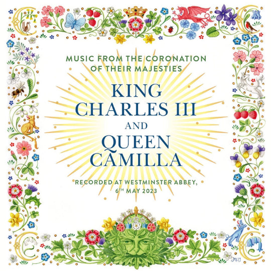 Image of Front Cover of 2xLP - NEW/NEW - GEORGE FRIDERIC HANDEL, Music from the Coronation of Their Majesties King Charles III (Geffen Records; 0600753933343, Germany 2023, Gatefold In Slipcase), , A life-long music enthusiast and champion of the arts, His Majesty has overseen, influenced, and been personally involved in the commissioning process and the detail of the music programme, which has showcased and celebrated musical talent from across the United Kingdom and further afield. On this limited edition
