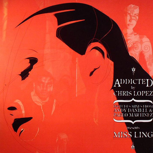 Image of Front Cover of 12" - VG/VG - CHRIS LOPEZ PRESENTS MISS LING, Addicted (Sucasa; SUCASA 006, UK 2006, Picture Sleeve), Sleeve has old price sticker on it,  - 1216354C
