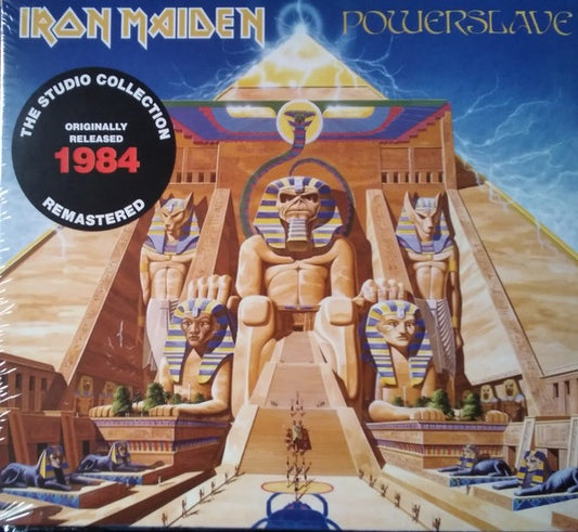 Image of Front Cover of CD - M/M - IRON MAIDEN, Powerslave (Parlophone; 0190295567712, Europe 2019 Reissue, Digipak), Still SEALED In Stickered Shrinkwrap,  - 1216383C
