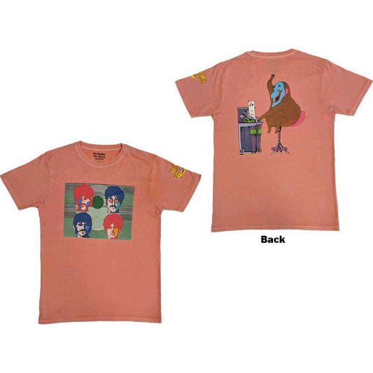 Image of Front Cover of Accessories - NEW/NEW - THE BEATLES, The Beatles Unisex T-Shirt: Yellow Submarine Magic Piano (Pink) (Back Print) M (; YSTS31MP, Europe ), ,  - 1256097S