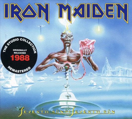 Image of Front Cover of CD - M/M - IRON MAIDEN, Seventh Son Of A Seventh Son (Parlophone; 0190295567699, Europe 2019 Reissue, Digipak), Still SEALED In Stickered Shrinkwrap,  - 1216384C