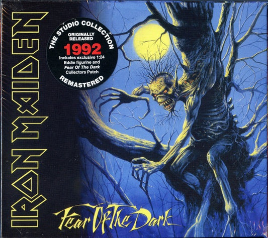 Image of Front Cover of CD - M/M - IRON MAIDEN, Fear Of The Dark (Parlophone; 0190295567668, Europe 2019 Reissue, Digipak), Still SEALED In Stickered Shrinkwrap,  - 1216388C