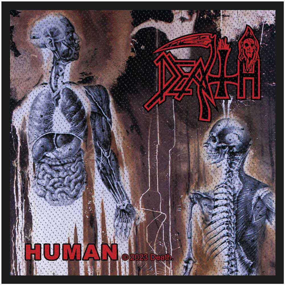 Image of Front Cover of Accessories - NEW/NEW - DEATH, Death Standard Patch: Human (, UK ), ,  - 1256117S