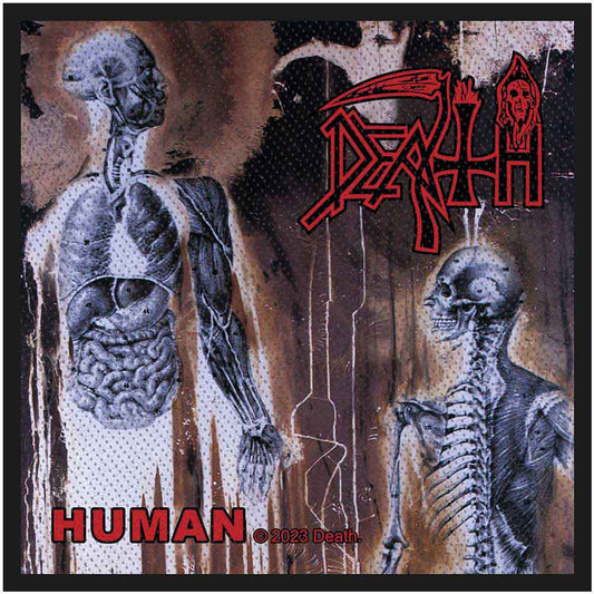 Image of Front Cover of Accessories - NEW/NEW - DEATH, Death Standard Patch: Human (, UK ), ,  - 1256117S