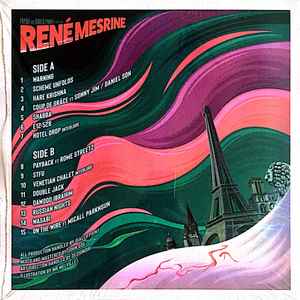 Image of Back Cover of LP - EX/EX - PHYBA AND GIALLO POINT, Ren  Mesrine (Crate Divizion; none, UK 2019), ,  - 1246329S