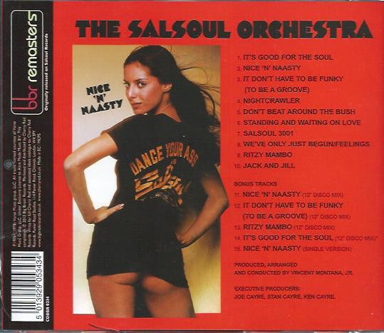 Image of Back Cover of CD - EX/EX - THE SALSOUL ORCHESTRA, Nice 'N' Naasty (Big Break Records ; CDBBR 0234, UK 2013, Remastered), Opened Instore,  - 1256121S