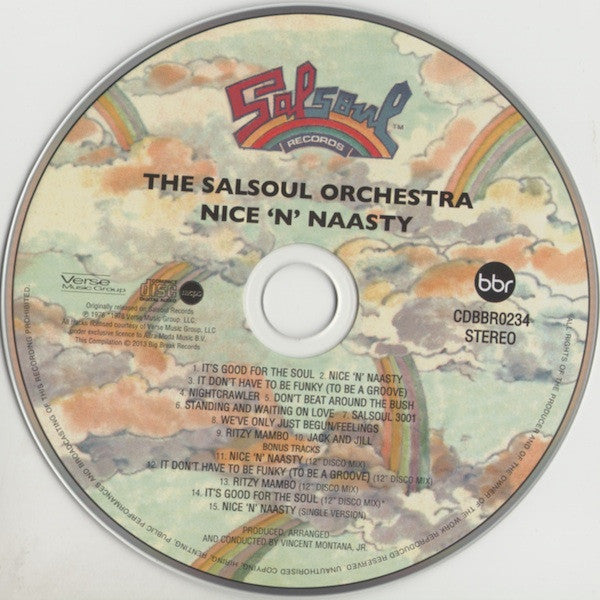 Image of Label Cover of CD - EX/EX - THE SALSOUL ORCHESTRA, Nice 'N' Naasty (Big Break Records ; CDBBR 0234, UK 2013, Remastered), Opened Instore,  - 1256121S