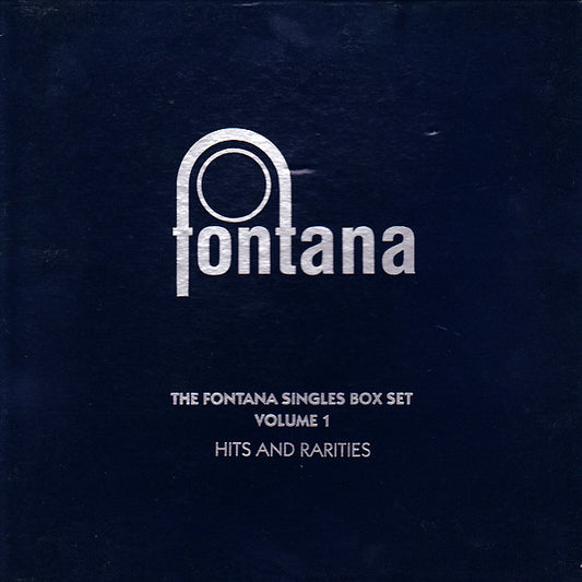 Image of Front Cover of 12x7" - EX/M - VARIOUS ARTISTS, Hits And Rarities (The Fontana Singles Box Set Volume 1) (Fontana ; FONT 1, UK 1991, Box Set With Individual Company Sleeves, Inserts), SEALED - Small Dent In Front Of Box,  - 1226392E