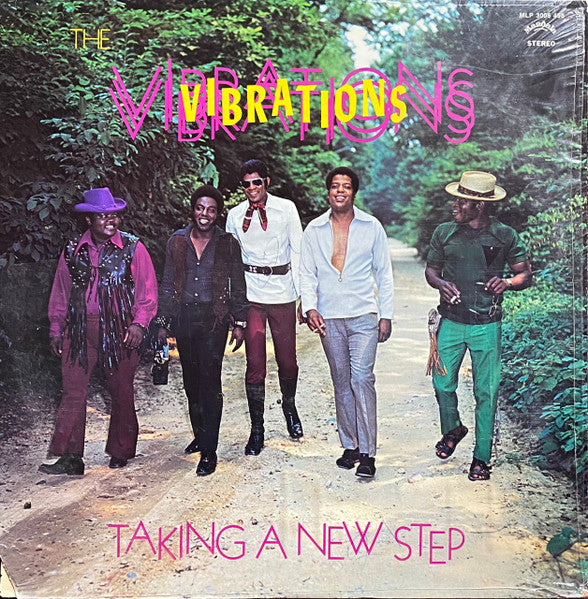Image of Front Cover of LP - VG+/G+ - THE VIBRATIONS, Taking A New Step (Mandala Records; MLP 3006 498, US 1972), Strong G+. Some heavier looking marks , especially on B1, but the record plays VG. Light crackle at parts at most.,  - 1246376S