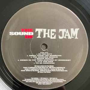 Image of Label Cover of 2xLP - VG/VG+ - THE JAM, The Sound Of The Jam (Polydor; 589 781-1, Europe 2002), Light cover wear, spine crease, pen mark on back cover,  - 1246348S