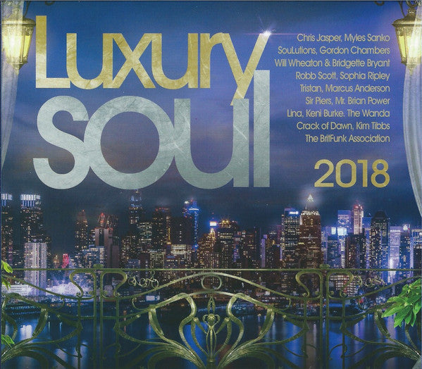 Image of Front Cover of 3xCD - VG+/VG+ - VARIOUS, Luxury Soul 2018 (Expansion; CDB EXP18, UK 2018, Digipak), Opened Instore,  - 1256168S