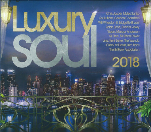 Image of Front Cover of 3xCD - VG+/VG+ - VARIOUS, Luxury Soul 2018 (Expansion; CDB EXP18, UK 2018, Digipak), Opened Instore,  - 1256168S