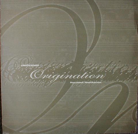 Image of Front Cover of LP - VG/VG+ - ORIGINATION, Brace Yourself / Mental Relaxation (Creative Source; CRSE 011, UK 1997), ,  - 1226415E