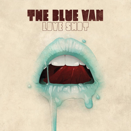 Image of Front Cover of LP - VG+/VG+ - THE BLUE VAN, Love Shot (Iceberg Records; ICE LP 630, Europe 2010, Gatefold), ,  - 1246359S