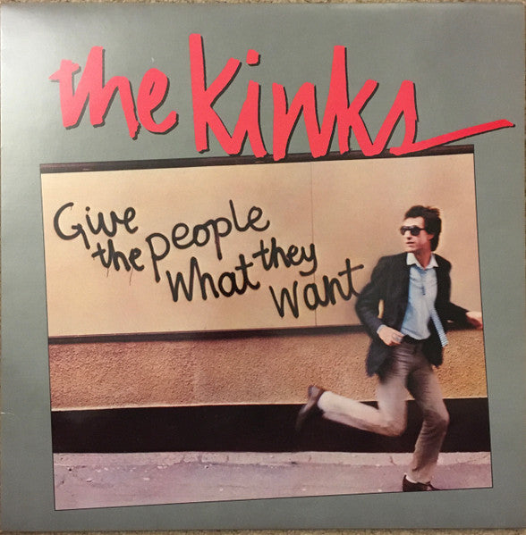 Image of Front Cover of LP - VG/VG+ - THE KINKS, Give The People What They Want (Arista; SPART 1171, UK 1981, Inner, Stickered Sleeve), Edge Wear,  - 1246362S