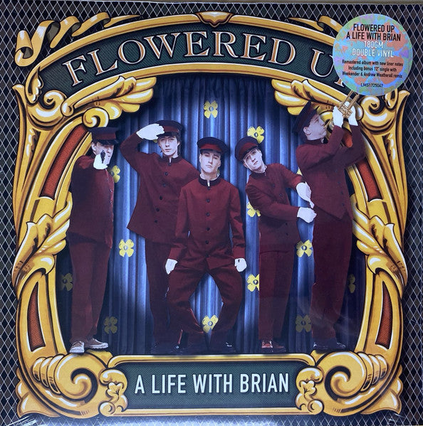 Image of Front Cover of 2xLP - VG+/VG+ - FLOWERED UP, A Life With Brian (London Records; LMS1725047, Europe 2024 Reissue, 2 Inners, 180 Gram Vinyl), Still In Opened Shrinkwrap With Hype Sticker,  - 1346001S