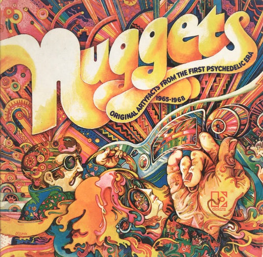 Image of Front Cover of CD - VG+/VG+ - VARIOUS, Nuggets - Original Artyfacts From The First Psychedelic Era 1965-68 (Rhino Records; 5101-12419-2, UK 2006 Reissue, Fold Over Sleeve, Booklet & Inner), ,  - 1616276C