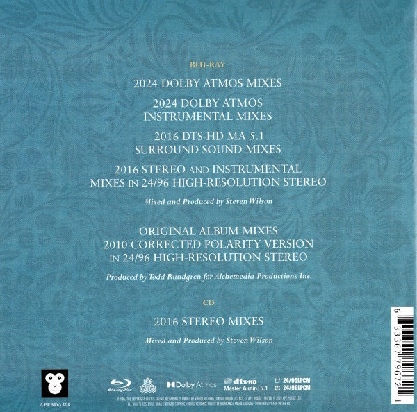 Image of Back Cover of 2xCD - VG+/VG+ - XTC, Skylarking (Ape House; APEBDA508, UK 2024 Reissue, Fold Over Sleeve, Booklet & Inners), ,  - 1316004C