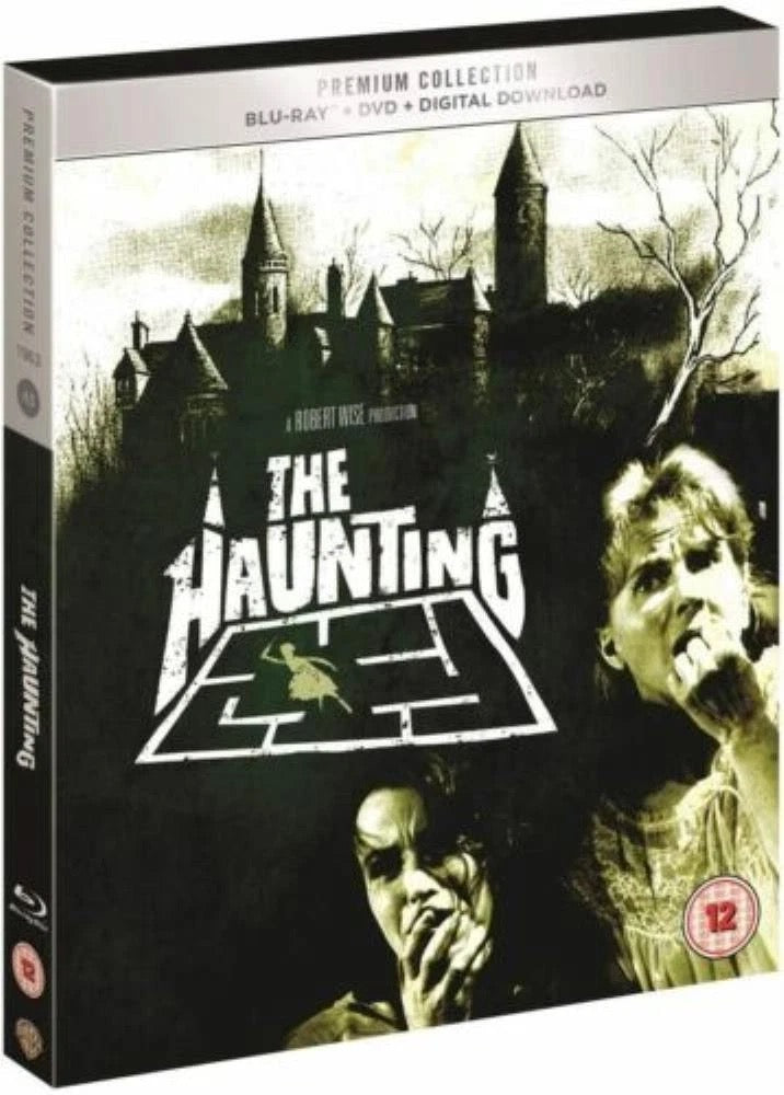 Image of Front Cover of Blu-Ray - VG/VG - ROBERT WISE, JULIE HARRIS, The Haunting (Warner Brothers ; 5000242662, UK 2017 Reissue, Poster, With DVD), NO Slipcase,  - 2916474C