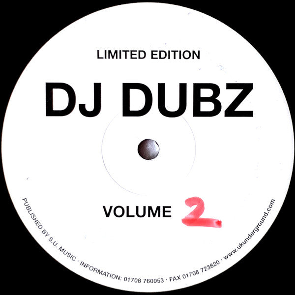 Image of Front Cover of 12" - /G+ - DJ DUBZ, Scream (Strictly Underground Records; DJDUBZ2, UK 2000), Very close to VG, has light marks and hairlines but plays well, with minimal surface noise. Red marker on label., A		ScreamB		Scream - 1316039C