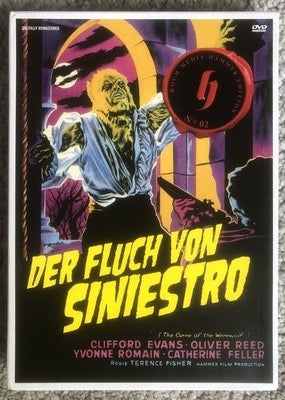 Image of Front Cover of DVD - VG+/VG+ - TERENCE FISHER, OLIVER REED, Curse of the Werewolf (Der Fluch von Siniestro) (Koch Media; DVM000344D, Germany , Slipcase, Booklet), ,  - 1336019E