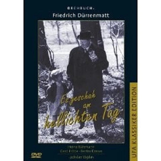 Image of Front Cover of DVD - VG+/VG+ - FRIEDRICH DURRENMATT, It Happened in Broad Daylight (Es geschah am hellichten Tag) (UFA; 74321363049, Germany 2003), ,  - 1336020E