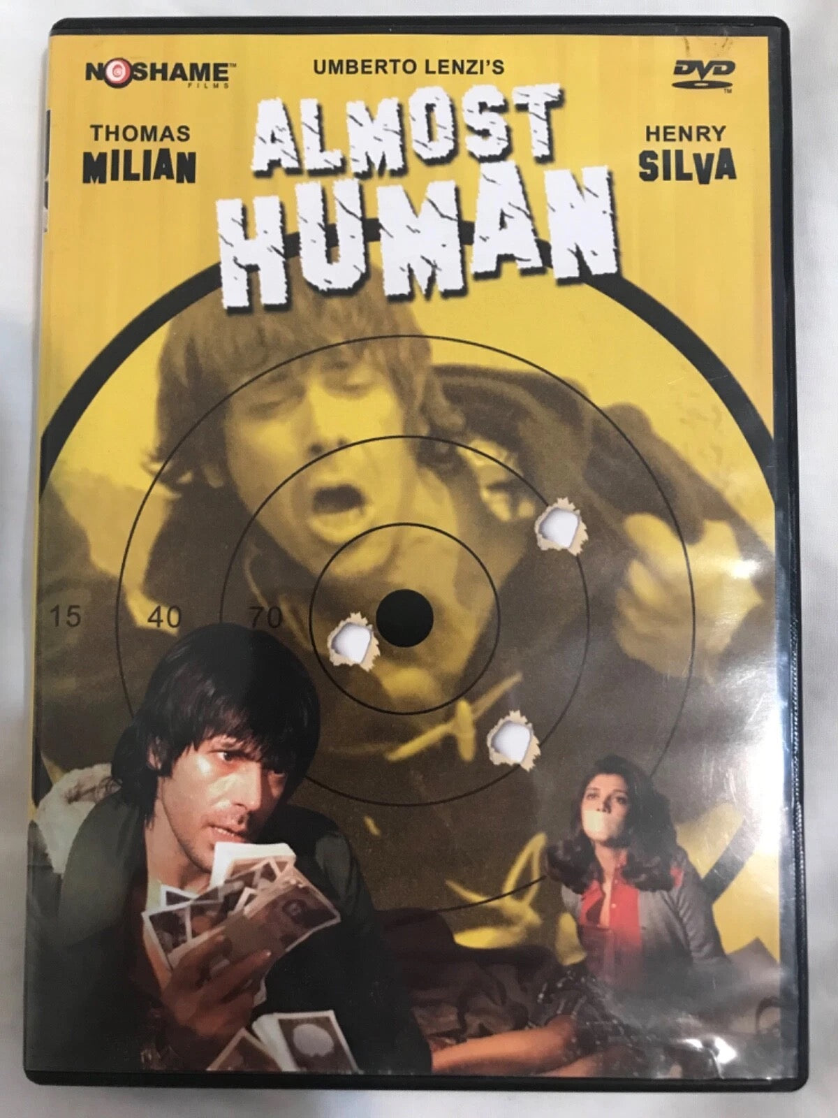 Image of Front Cover of Blu-Ray - VG+/VG+ - UMBERTO LENZI, Almost Human (Noshame; NS0017DVD, UK 2005), ,  - 1336025E